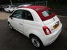 USED 2017 17 FIAT 500C 0.9 TWINAIR CONVERTIBLE  LOUNGE 3d 85 BHP NEW SHAPE *7