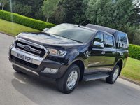 USED 2016 66 FORD RANGER 3.2 LIMITED 4X4 DCB TDCI 4d 197 BHP CHOICES OF 4X4 IN STOCK !