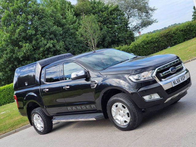 2016 66 Ford Ranger 3.2 LIMITED 4X4 DCB TDCI 4d 197 BHP