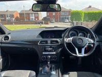 USED 2013 63 MERCEDES-BENZ C CLASS 2.1 C250 CDI BLUEEFFICIENCY AMG SPORT PLUS 4d 202 BHP PANROOF | HEATED SEATS | SAT NAV |