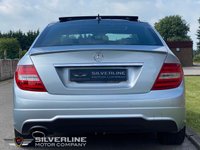 USED 2013 63 MERCEDES-BENZ C CLASS 2.1 C250 CDI BLUEEFFICIENCY AMG SPORT PLUS 4d 202 BHP PANROOF | HEATED SEATS | SAT NAV |