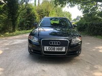 USED 2008 08 AUDI A4 2.0 TDI SE 5d 170 BHP RECENT CAMBELT+FSH+LONG MOT