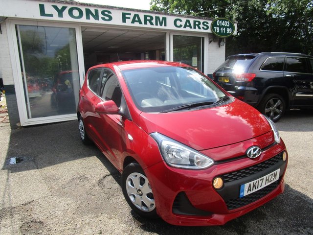 2017 17 Hyundai I10 1.2 SE 5d 86 BHP