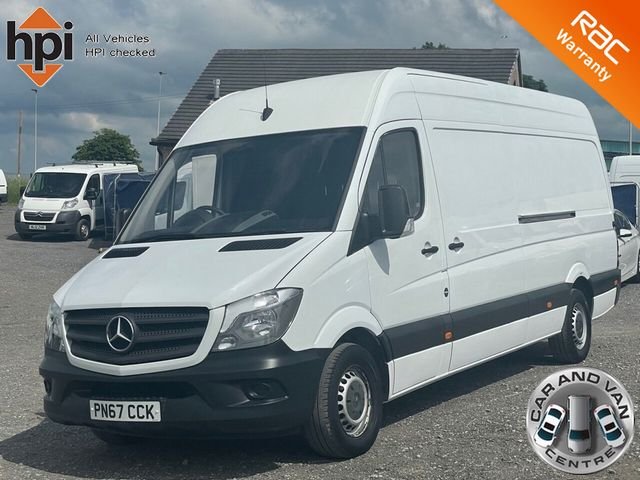 2017 67 Mercedes-Benz Sprinter 2.1 314 CDI 140 BHP EURO 6 LWB FACELIFT