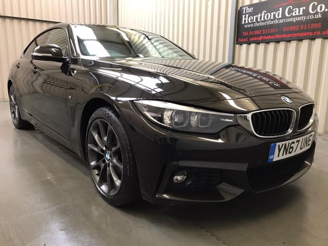2017 67 BMW 4 Series 2.0 420D XDRIVE M SPORT GRAN COUPE 4d 188 BHP