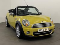 USED 2010 60 MINI CONVERTIBLE 1.6 COOPER D 2d 112 BHP Sports seats