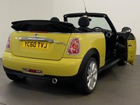 USED 2010 60 MINI CONVERTIBLE 1.6 COOPER D 2d 112 BHP Sports seats