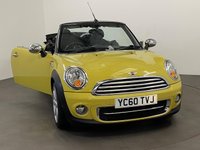 USED 2010 60 MINI CONVERTIBLE 1.6 COOPER D 2d 112 BHP Sports seats