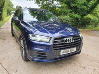 USED 2018 18 AUDI Q7 4.0 SQ7 TDI QUATTRO 5d 429 BHP ZERO DEPOSIT FINANCE AVAILABLE