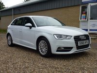 USED 2016 65 AUDI A3 1.6 TDI ULTRA SE TECHNIK 5d 109 BHP www.suffolkcarcentre.co.uk - Located at Reydon