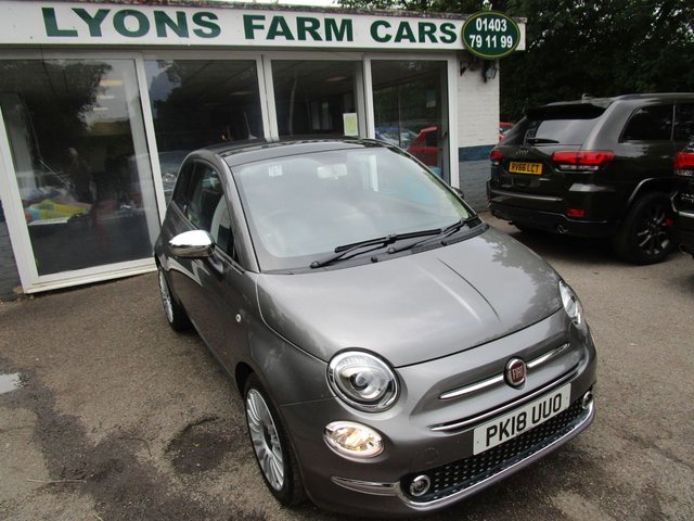 2018 18 Fiat 500 1.2 MIRROR 3d 69 BHP *SPECIAL EDITION WITH SUNROOF + ALLOYS*