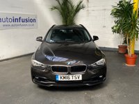 USED 2016 16 BMW 3 SERIES 2.0 320D ED PLUS TOURING 5d 161 BHP &pound;20 ROAD TAX SAT NAV LEATHER
