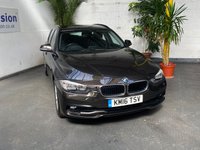 USED 2016 16 BMW 3 SERIES 2.0 320D ED PLUS TOURING 5d 161 BHP &pound;20 ROAD TAX SAT NAV LEATHER