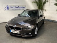 USED 2016 16 BMW 3 SERIES 2.0 320D ED PLUS TOURING 5d 161 BHP &pound;20 ROAD TAX SAT NAV LEATHER