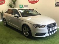 USED 2013 13 AUDI A3 1.4 TFSI SPORT 5d 121 BHP FREE NATIONWIDE DELIVERY