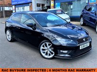 USED 2014 64 SEAT LEON 1.4 TSI FR TECHNOLOGY 3d 150 BHP ** RAC BUYSURE INSPECTED **
