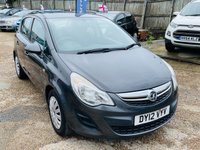USED 2012 12 VAUXHALL CORSA 1.2 EXCLUSIV AC 5d 83 BHP Full Service History + Low Mileage