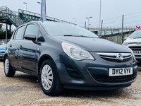 USED 2012 12 VAUXHALL CORSA 1.2 EXCLUSIV AC 5d 83 BHP Full Service History + Low Mileage
