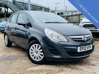USED 2012 12 VAUXHALL CORSA 1.2 EXCLUSIV AC 5d 83 BHP Full Service History + Low Mileage