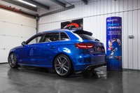 USED 2014 64 AUDI A3 2.0 S3 SPORTBACK QUATTRO 5d 296 BHP SUPERSPORT SEATS+SEPANG BLUE+NAV