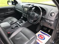 USED 2014 64 VOLKSWAGEN AMAROK 2.0 DC TDI HIGHLINE 4MOTION 180 BHP LEATHER + SPORT TOP  ** NO VAT **