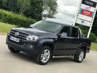 USED 2014 64 VOLKSWAGEN AMAROK 2.0 DC TDI HIGHLINE 4MOTION 180 BHP LEATHER + SPORT TOP  ** NO VAT **