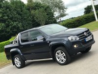 USED 2014 64 VOLKSWAGEN AMAROK 2.0 DC TDI HIGHLINE 4MOTION 180 BHP LEATHER + SPORT TOP  ** NO VAT **
