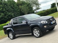 USED 2014 64 VOLKSWAGEN AMAROK 2.0 DC TDI HIGHLINE 4MOTION 180 BHP LEATHER + SPORT TOP  ** NO VAT **