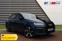 USED 2018 68 AUDI Q7 3.0 TDI QUATTRO BLACK EDITION 5d 282 BHP AUDI SERVICE RECORD, 1 OWNER