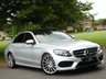 USED 2015 65 MERCEDES-BENZ C CLASS 2.1 C250 D AMG LINE PREMIUM PLUS 4d 204 BHP HUGE SPEC 43K PAN ROOF A/C FSH