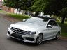 USED 2015 65 MERCEDES-BENZ C CLASS 2.1 C250 D AMG LINE PREMIUM PLUS 4d 204 BHP HUGE SPEC 43K PAN ROOF A/C FSH
