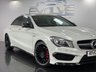 USED 2014 14 MERCEDES-BENZ CLA 2.0 CLA45 AMG 4MATIC 4d 360 BHP F/S/H, FULL LEATHER, H&K!