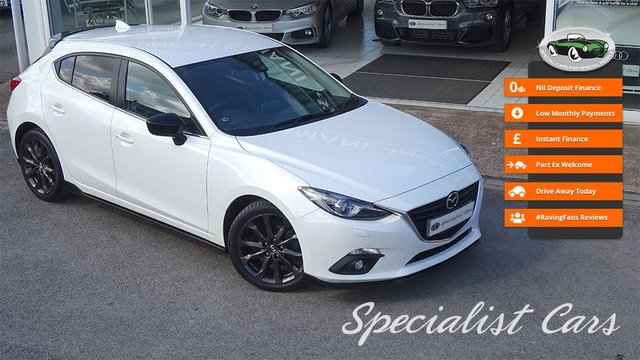 2016 16 Mazda 3 2.0 SPORT BLACK 5d 118 BHP
