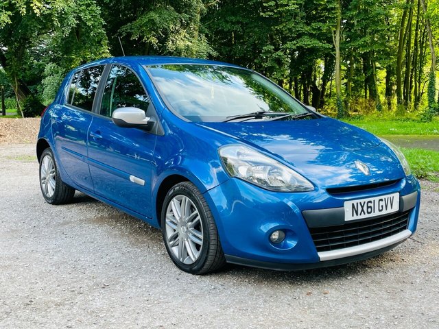 2011 61 Renault Clio 1.1 GT LINE TOMTOM TCE 5d 100 BHP