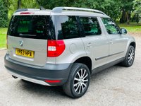 USED 2013 63 SKODA YETI 2.0 LAURIN AND KLEMENT TDI CR 5d 170 BHP PAN ROOF/SAT NAV/LEATHER/PARK ASSIST/4x4/CRUISE