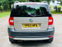 USED 2013 63 SKODA YETI 2.0 LAURIN AND KLEMENT TDI CR 5d 170 BHP PAN ROOF/SAT NAV/LEATHER/PARK ASSIST/4x4/CRUISE