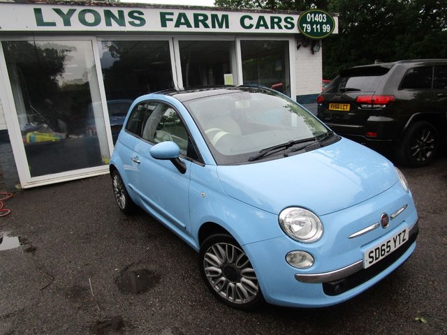 2015 65 Fiat 500 1.2 LOUNGE 3d 69 BHP *UPGRADED ALLOYS*