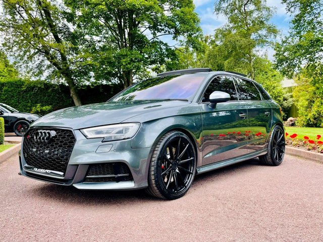 2017 66 Audi A3 2.0 S3 SPORTBACK TFSI QUATTRO BLACK EDITION 5d 306 BHP