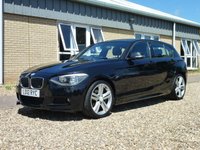 USED 2012 12 BMW 1 SERIES 2.0 120D M SPORT 5d 181 BHP www.suffolkcarcentre.co.uk - Located a Ilketshall