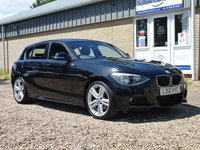 USED 2012 12 BMW 1 SERIES 2.0 120D M SPORT 5d 181 BHP www.suffolkcarcentre.co.uk - Located a Ilketshall