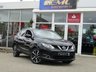 USED 2015 64 NISSAN QASHQAI 1.5 DCI TEKNA 5d 108 BHP Finished in PEARL BLACK with contrasting EBONY BLACK HEATED SEATS. The Qashqai is one of the best selling SUV's around at the moment. This Top of the range edition is comfy, easy to drive and has enough space for 5 adults. Features include, Full heated leather, Sat Nav, Pan Roof, Electric Seats, Auto Park, 360 Reverse Cameras, B/Tooth and much more. Dealer serviced at 9405 miles, 17414 miles, 26823 miles and at 54285 miles (inc Cam Belt and Water Pump)