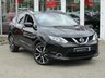 USED 2015 64 NISSAN QASHQAI 1.5 DCI TEKNA 5d 108 BHP Finished in PEARL BLACK with contrasting EBONY BLACK HEATED SEATS. The Qashqai is one of the best selling SUV's around at the moment. This Top of the range edition is comfy, easy to drive and has enough space for 5 adults. Features include, Full heated leather, Sat Nav, Pan Roof, Electric Seats, Auto Park, 360 Reverse Cameras, B/Tooth and much more. Dealer serviced at 9405 miles, 17414 miles, 26823 miles and at 54285 miles (inc Cam Belt and Water Pump)