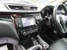 USED 2015 64 NISSAN QASHQAI 1.5 DCI TEKNA 5d 108 BHP Finished in PEARL BLACK with contrasting EBONY BLACK HEATED SEATS. The Qashqai is one of the best selling SUV's around at the moment. This Top of the range edition is comfy, easy to drive and has enough space for 5 adults. Features include, Full heated leather, Sat Nav, Pan Roof, Electric Seats, Auto Park, 360 Reverse Cameras, B/Tooth and much more. Dealer serviced at 9405 miles, 17414 miles, 26823 miles and at 54285 miles (inc Cam Belt and Water Pump)