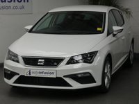 USED 2017 17 SEAT LEON 1.4 TSI FR TECHNOLOGY 5d 148 BHP SAT NAV PART LEATHER INTERIOR VAT Q