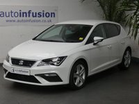 USED 2017 17 SEAT LEON 1.4 TSI FR TECHNOLOGY 5d 148 BHP SAT NAV PART LEATHER INTERIOR VAT Q
