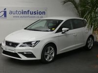 USED 2017 17 SEAT LEON 1.4 TSI FR TECHNOLOGY 5d 148 BHP SAT NAV PART LEATHER INTERIOR VAT Q