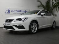 USED 2017 17 SEAT LEON 1.4 TSI FR TECHNOLOGY 5d 148 BHP SAT NAV PART LEATHER INTERIOR VAT Q