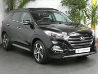 USED 2018 18 HYUNDAI TUCSON 1.7 CRDI PREMIUM SE BLUE DRIVE 5d 139 BHP SAT NAV LEATHER HEATED SEATS VAT Q