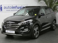 USED 2018 18 HYUNDAI TUCSON 1.7 CRDI PREMIUM SE BLUE DRIVE 5d 139 BHP SAT NAV LEATHER HEATED SEATS VAT Q