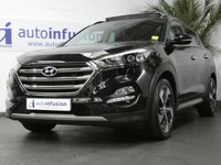 USED 2018 18 HYUNDAI TUCSON 1.7 CRDI PREMIUM SE BLUE DRIVE 5d 139 BHP SAT NAV LEATHER HEATED SEATS VAT Q